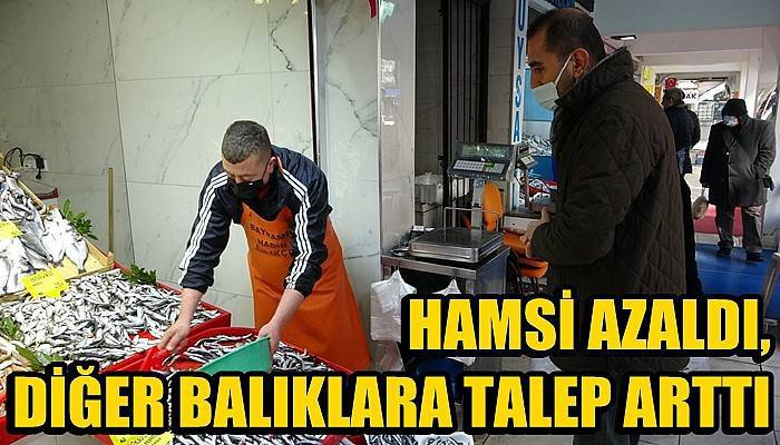 Hamsi azaldı, diğer balıklara talep arttı!