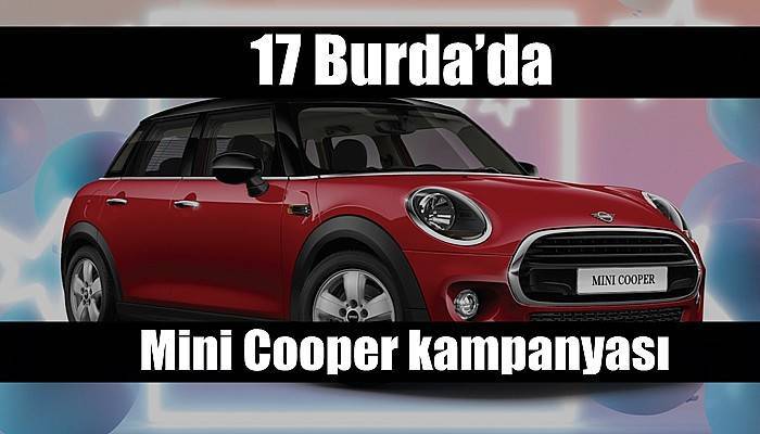 17 Burda’da Mini Cooper kampanyası