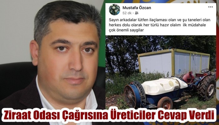 Ziraat Odası Çağrısına Üreticiler Cevap Verdi