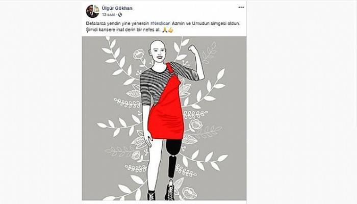 “Şimdi kansere inat derin bir nefes al”