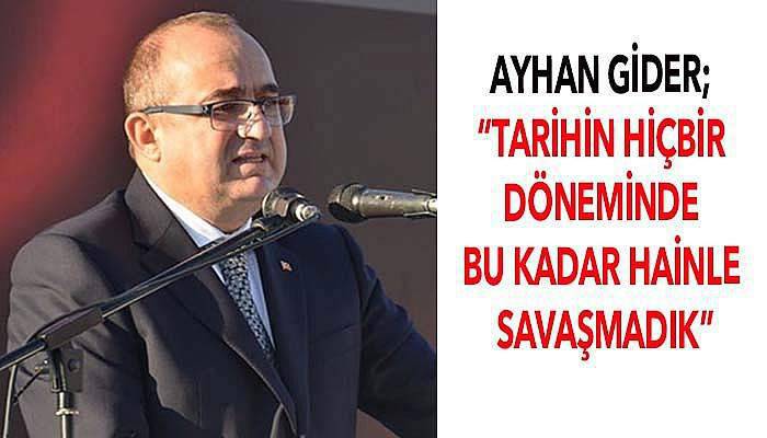 Milletvekili Gider Biga'da açıklamalarda bulundu
