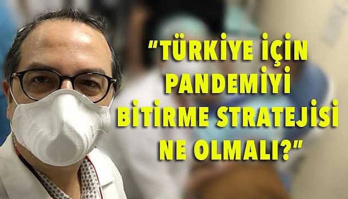 Alper Şener'den pandemiyi bitirme stratejisi
