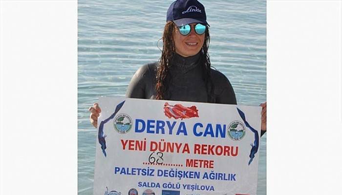 Salda Gölü’nde yeni rekor deneyecek