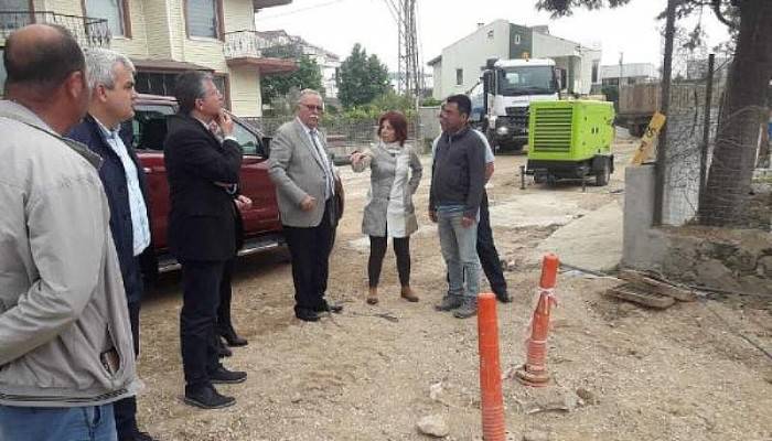 Başkan Gökhan, Teknik İnceleme Gezilerine Devam Ediyor