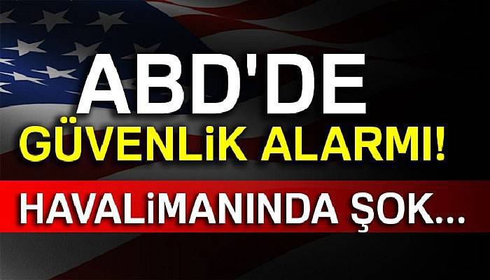 ABD'de güvenlik alarmı: Bishop Havaalanı boşaltıldı