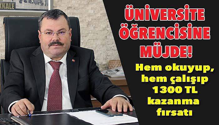 Öğrenciye muhteşem haber