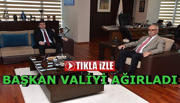Vali'den Başkan Gökhan'a Ziyaret
