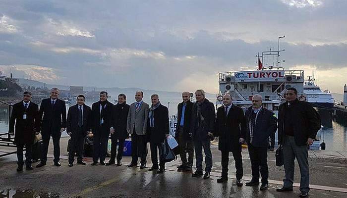 Çanakkale turizmcileri Midilli için seferde