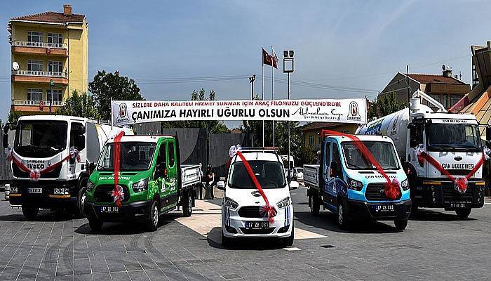 Çan Belediyesi Araç Filosunu Güçlendiriyor