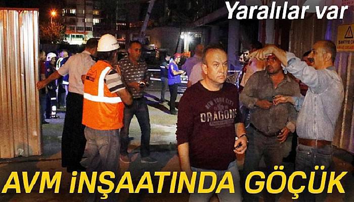 Alışveriş ve kültür merkezi inşaatında göçük: 7 yaralı