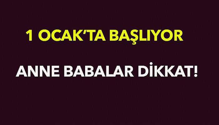 Anne babalar dikkat! Artık çocuklar da