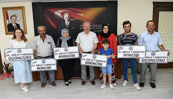 Kiraz Yarışması’nın kazananları ödüllerini aldı
