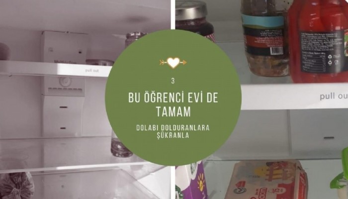 Akademisyen Bayram Sınav Haftası Boş Dolapları Doldurdu