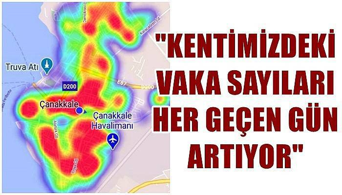'Kentimizde vaka sayıları her geçen gün artıyor'