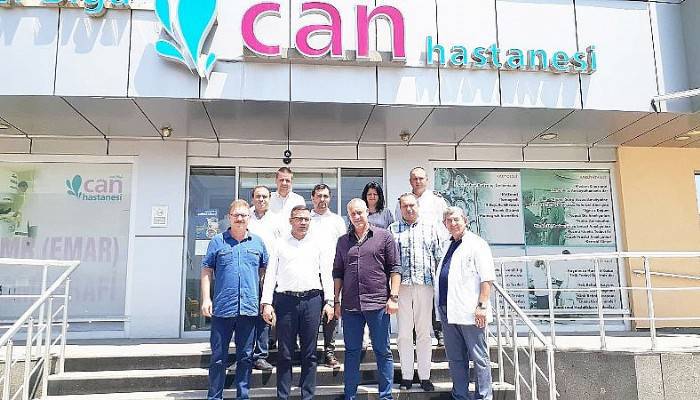 Belediye Başkanından Özel Biga Can Hastanesine Ziyaret