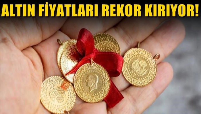 Altın fiyatları rekor seviyede!