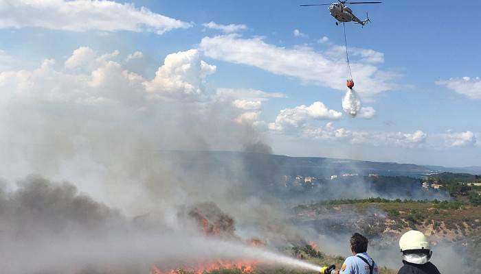 Çanakkale'deki Yangın Kontrol Altına Alındı