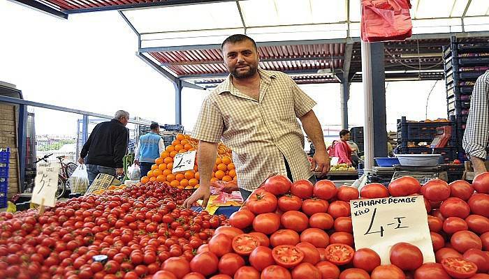 Domates hasretini gidermeye başladık