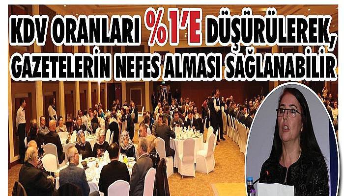 KDV ORANLARI % 1’E DÜŞÜRÜLEREK, GAZETELERİN NEFES ALMASI SAĞLANABİLİR (VİDEO)