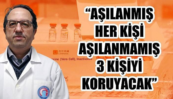 Prof. Dr. Şener: 'ÖLÜMLERİ ENGELLEMENİN TEK YOLU AŞI'
