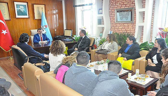 Kardeş Okul ziyaret turunda