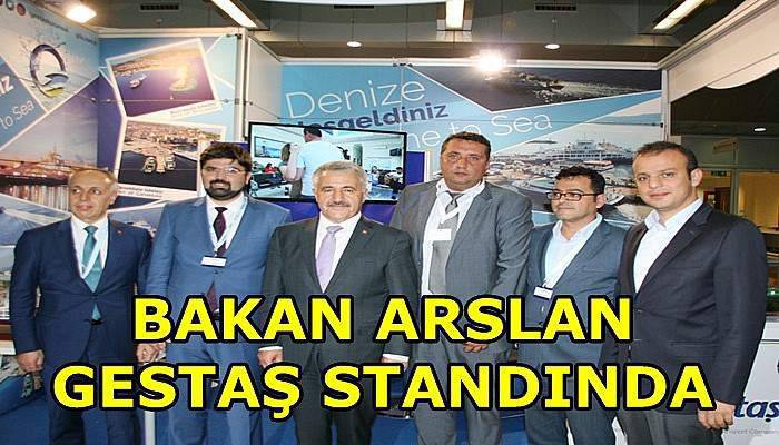 Bakan Arslan Gestaş standında