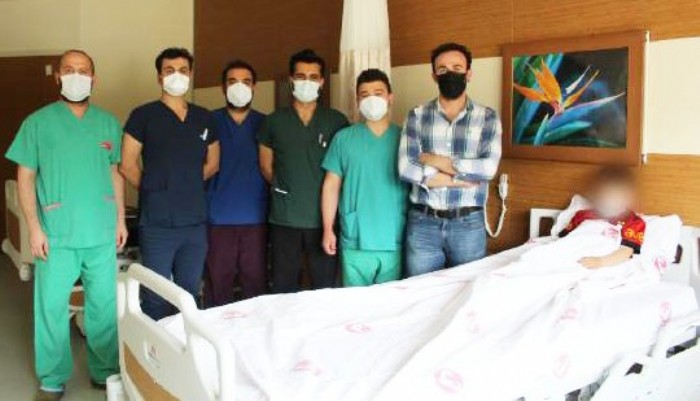 4 YAŞINDAKİ YUSUF, PROSTAT BENZERİ AMELİYATLA SAĞLIĞINA KAVUŞTU