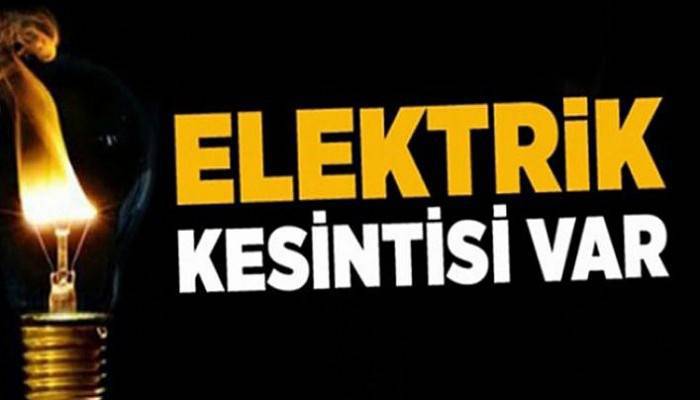 Çanakkale'de elektrik kesintisi!