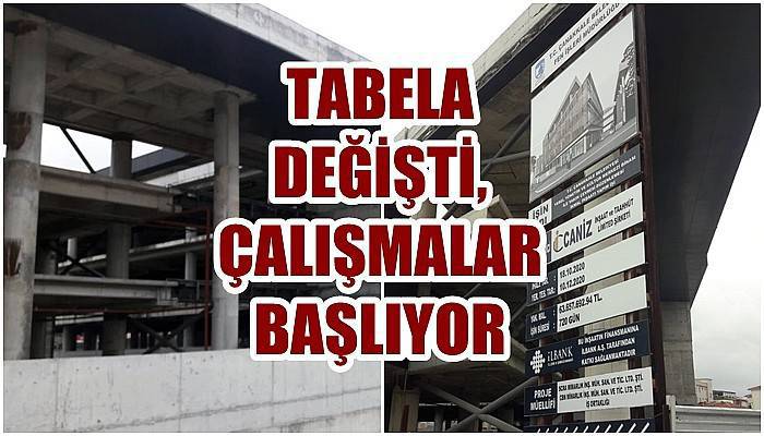 Tabela değişti, çalışmalar başlıyor