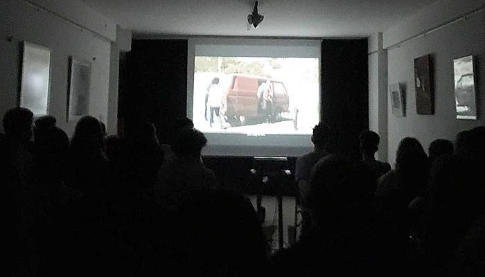 Öğrenciler sinema gecesinde bir araya geldi