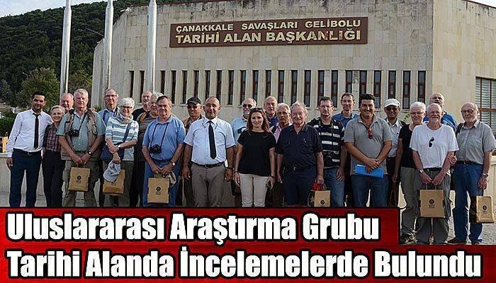 Uluslararası Araştırma Grubu Tarihi Alanda İncelemelerde Bulundu