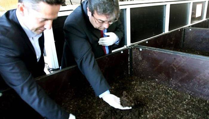 13 milyon solucanla üretime başladı!