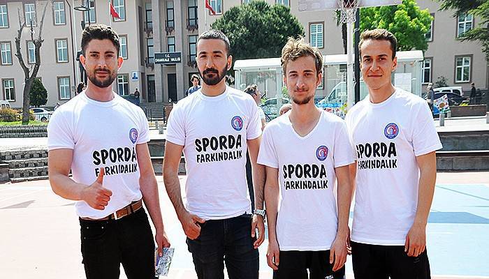 Sporda farkındalık yarattılar