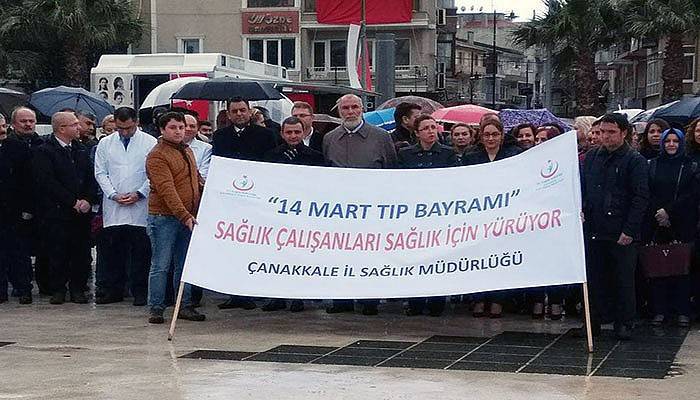 Tıp Bayramı Çanakkale'de kutlandı (VİDEO)