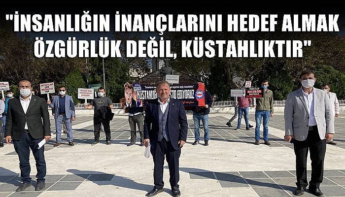 'İnsanlığın inançlarını hedef almak özgürlük değil, küstahlıktır' (VİDEO)