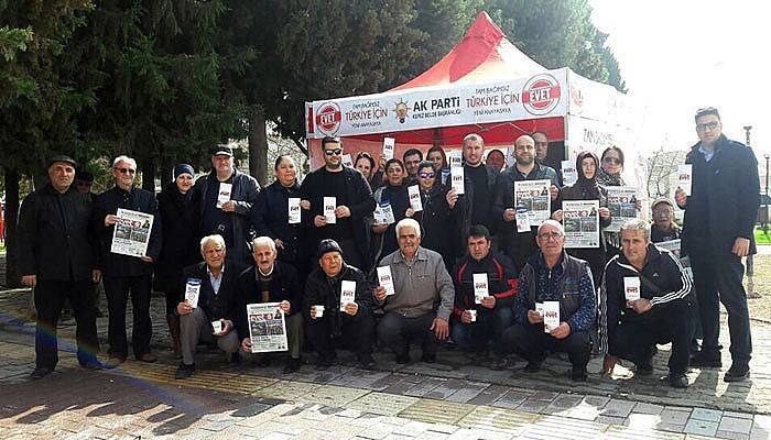 AK Parti Kepez’den ‘evet’ çadırı