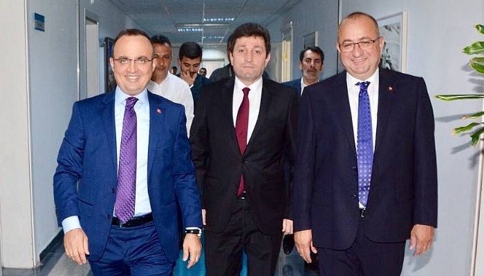 Turan ve Gider, Vali Tavlı’ya konuk oldu