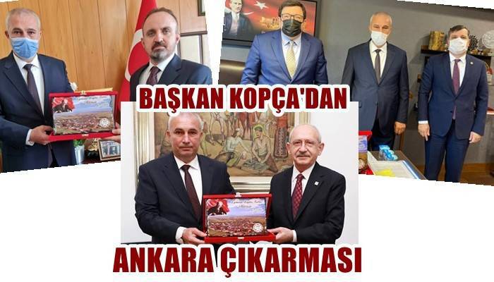 Başkan Kopça’dan Ankara çıkarması
