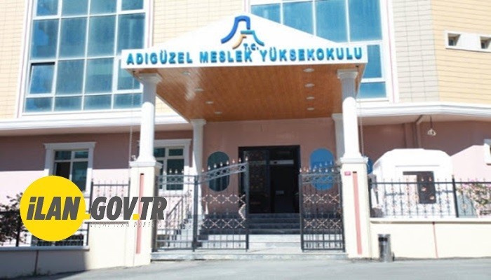 ADALET BÖLÜMÜ İÇİN 1 ÖĞRETİM GÖREVLİSİ ALINACAK