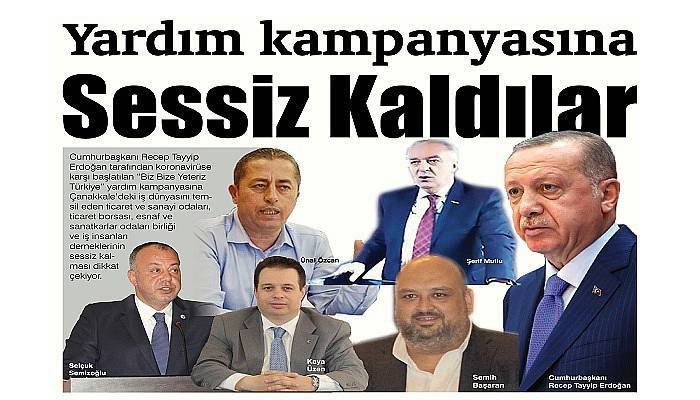 Yardım kampanyasına Sessiz Kaldılar