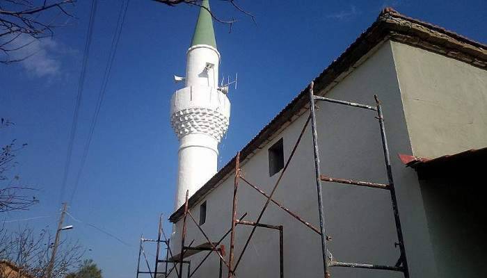 Adilhan Köyü Camii’nde onarım çalışmaları başladı