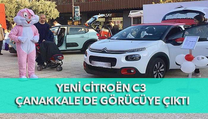 Yeni Citroën C3 büyük ilgi gördü