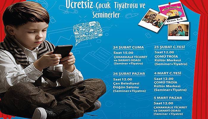 Gestaş'tan öğrencilere tiyatro, velilere seminer
