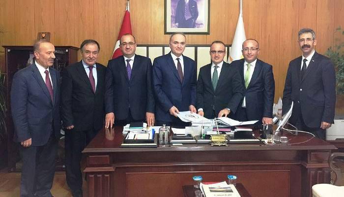 Ankara'da Ezine yatırımları görüşüldü