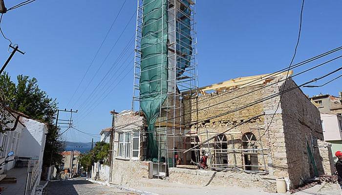 557 Yıllık tarihi camii restore ediliyor (VİDEO)