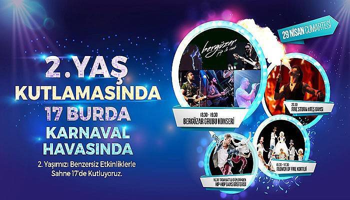 Esas 17 Burda AVM’den 2’nci Yıla Özel Kutlama