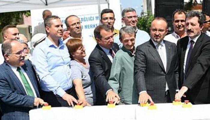 Hastaneyi aratmayacak sağlık tesisinin temeli atıldı