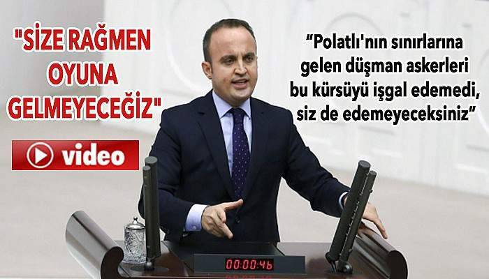 AK Partili Turan'dan CHP'li vekillere sert sözler (VİDEO)