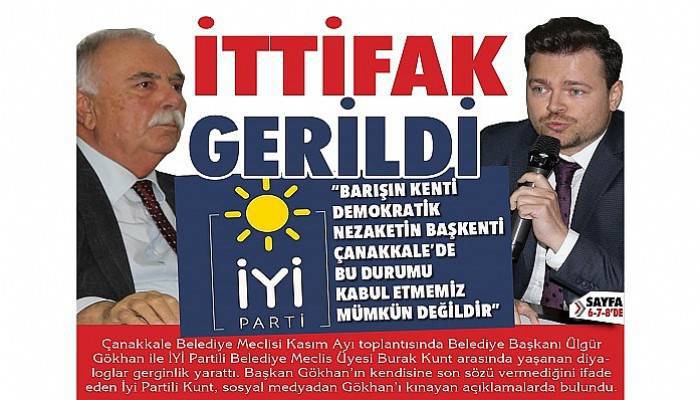 Belediye Meclisi İttifakı Gerdi!