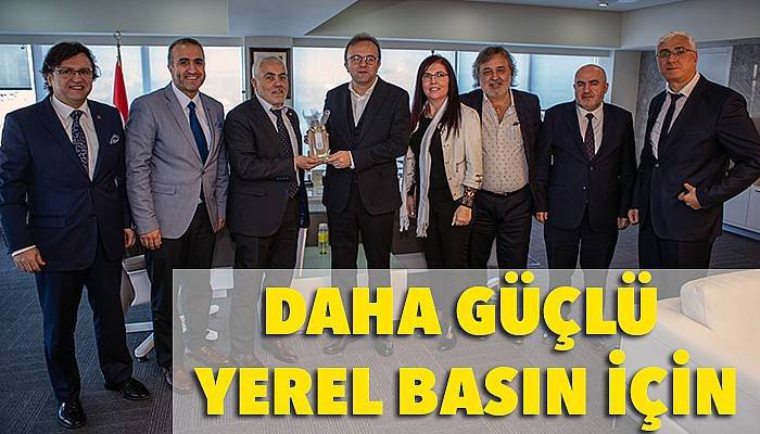 Marmara Gazeteciler Federasyonu, BİK Genel Müdürü Duran ile buluştu